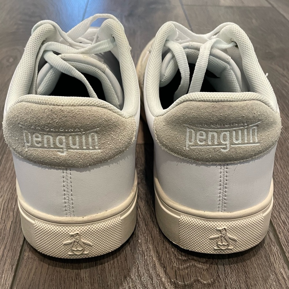 Original Penguin White and Green Sneakers - Picture 6 of 7